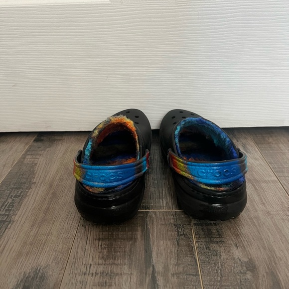 Crocs Unisex-Child Classic Lined Spray Dye Clog - Picture 4 of 6